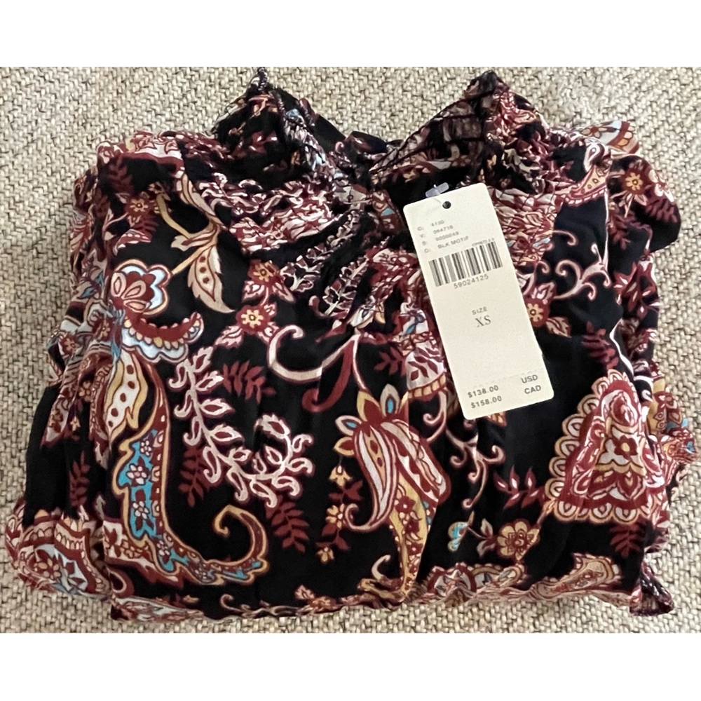 Anthropologie Cady Tiered Tunic Dress NWT Size XS - Picture 13 of 16